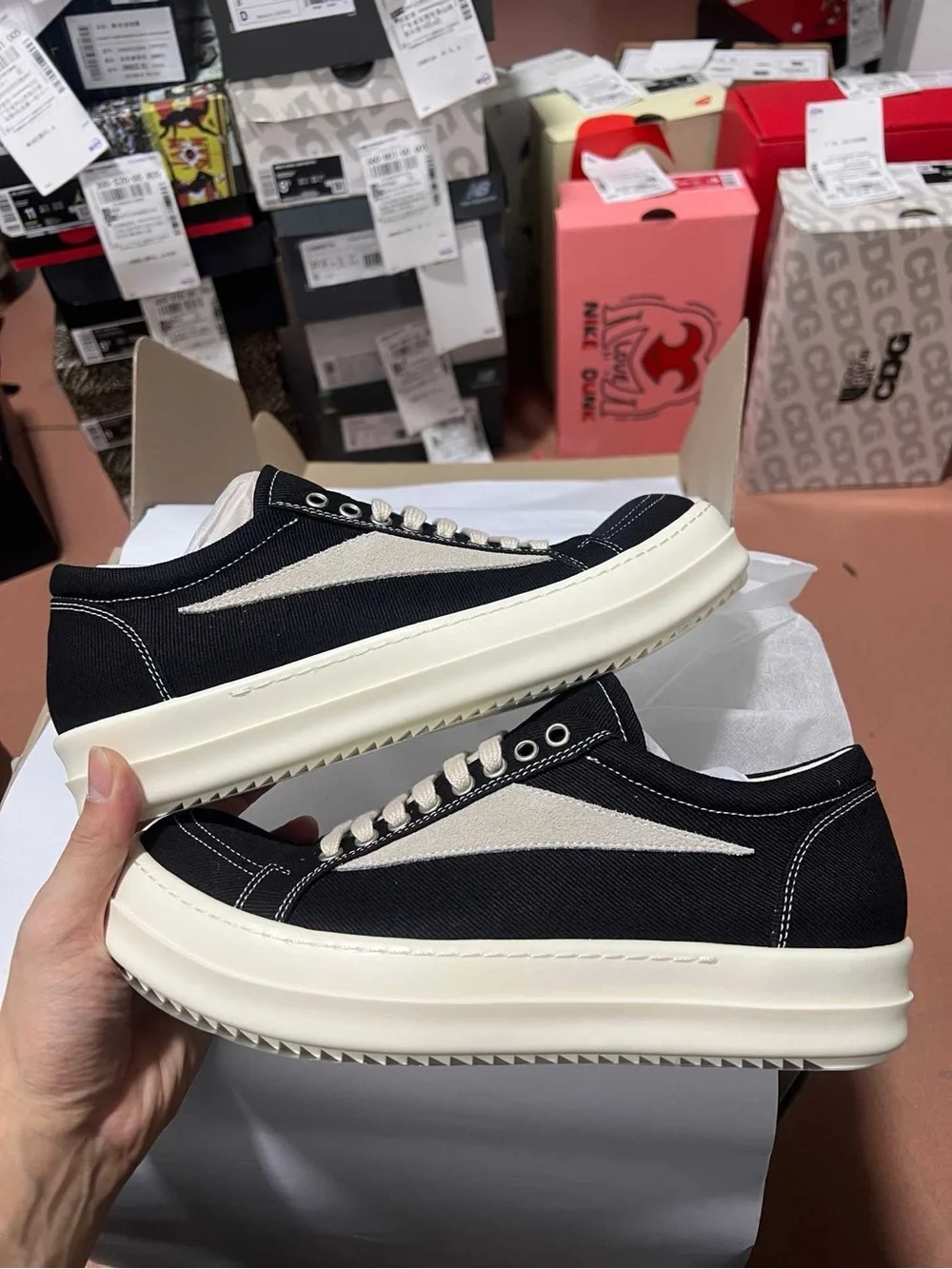 Rick owen vans collab